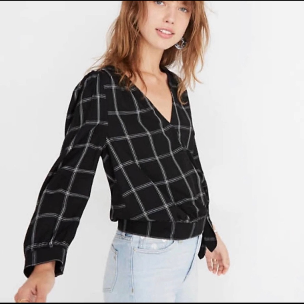 Madewell Button up blouse.